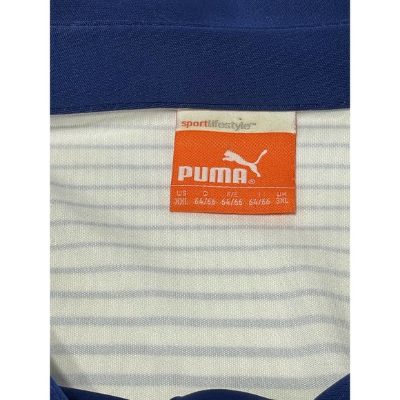Puma Performance Polo in‎ EUC Size XXL Blue - Picture 4 of 6